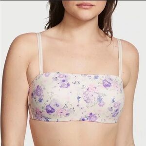 Victoria's Secret Purple Floral Bandeau